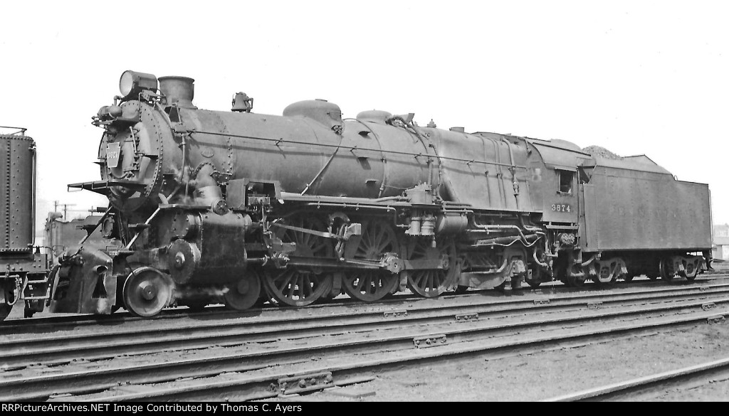 PRR 3674, K-4S, 1954